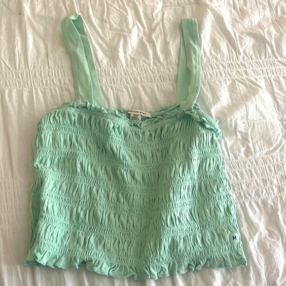 American Eagle Women’s Smocked Tank Top - Picture 1 of 1
